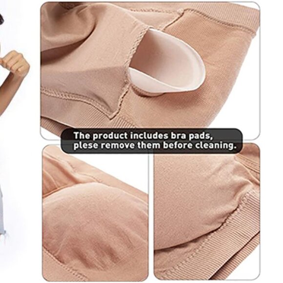 3pcs SET Strapless Bandeau Padded Tube Top Bra Stretch Non-slip - Picture 5 of 9